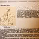 Ci colpisce da subito la copia di un suo ritratto a matita con dedica realizzato da Pablo Picasso, il cui originale � esposto al Moma di New York